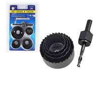 TA-VIGOR Hole Saw Kit 1-1/4 Inch 32 mm to 2-1/8 Inch 54 mm, M42 Bimetallic Hole Saw Cr-V Steel Drill Bit for Wood Plastic PVC Board Drywall