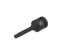 TA-VIGOR Impact Hex Bit Socket, 1/2" Drive x H7 (7mm) Allen Key Socket, Premium CR-MO Steel Bits, Hex Bit with 78mm Length for Torque Wrench, Ratchet Wrench, Impact Power Drills