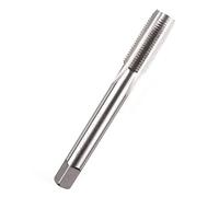 TA-VIGOR M10 x 1mm Metric Machine Tap, HSS 3 Straight Flute Taper Plug Metric Tap, 1mm Pitch Screw Thread Tapping Threading Machinist Repair DIY Tool