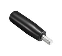 TA-VIGOR M10 x 80mm Male Thread Revolving Handwheel Knob, Thread Screw Knob with Plastic Bakelite Revolving Handle Grip for Industry Lathe Milling Machine