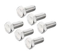 TA-VIGOR M14-2 x 35mm Hex Bolts, 304 Stainless Steel Fully Threaded Coarse Thread Machine Screws, Heavy Duty M14 Hex Bolts for Furniture, Equipment and DIY Repair 6Pcs