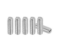 TA-VIGOR M2 x 6mm Cup Point Grub Screws Bolts 304 Stainless Steel 30pc | Hex Socket Drive Set Screws Assortment Fits Hex Wrench for Door Handles, Furniture, Bathroom, Faucet & Light Fixture Repair