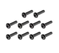 TA-VIGOR M3 Bolts, 100Pcs M3 x 14mm Hex Socket Button Head Screws, M3 x 14mm Bolt, Alloy Steel Fully Threaded Hex Socket Button Head Cap Screws for Repair Industrial Electronic