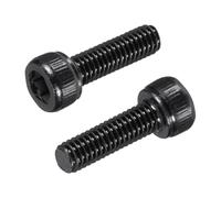 TA-VIGOR M3 x 10mm Metric Allen Bolts 50pc Hex Socket Head Cap Screws | 12.9 Grade Carbon Steel Black Oxide Socket Drive Screws Bolts Fully Threaded for 3D Printer DIY Electronic Machinery Repair