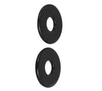 TA-VIGOR M3 x 9mm x 0.8mm Flat Washers Black Zinc Plated 100PCS
