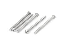 TA-VIGOR M4 Bolts, 5Pcs M4 x 60mm Hex Socket Button Head Screws, M4 x 60mm Bolt, 316 Stainless Steel Fully Threaded Hex Socket Button Head Cap Screws for Repair Industrial Electronic