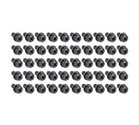 TA-VIGOR M4 Phillips Pan Head Bolt with Spring & Plain Washer 10mm 50pc | Carbon Steel Cross Round Head Machine Screws for Heavy-duty Fastening for Wood, Metal, Plastic