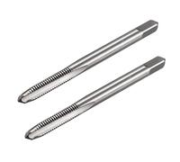 TA-VIGOR M4 x 0.7mm Straight Flute Screw Thread Tap, HSS Thread Milling Tap with H2 Tolerance 3 Straight Flutes Metric Machine Tap 2Pcs