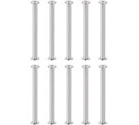 TA-VIGOR M5 Chicago Screws, M5 x 75mm Binding Screws Rivets Flat Cross Head