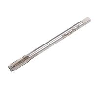 TA-VIGOR M8 x 1.25mm Extra Long Straight Flute Screw Thread Tap, Thread Milling Tap with H2 Tolerance, HSS Straight 3 Flutes Metric Machine Tap for Drilling and Tapping