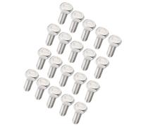 TA-VIGOR M8 x 20mm Hex Bolts, 304 Stainless Steel Fully Threaded M8 Bolts, Fully Threaded Hex Bolts for Metal Construction and Machinery Repair, 20Pcs
