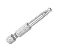 TA-VIGOR Pentalobe Power Bit TS25 1Pc 1/4" Hex Shank 50mm Magnetic | 5-Point Star Power Bit for Drill Driver, S2 Steel, Magnetic Tip, 50mm Long Reach, Hex Shank Compatible