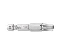 TA-VIGOR Pentalobe Power Bit TS45 1Pc 1/4" Hex Shank 50mm Magnetic | 5-Point Star Power Bit for Drill Driver, S2 Steel, Magnetic Tip, 50mm Long Reach, Hex Shank Compatible
