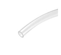 TA-VIGOR Pneumatic Air Tubing, 12mm OD x 8mm ID 5 Meters 16.4ft PU Polyurethane Air Compressor Tube Hose Pipe Clear