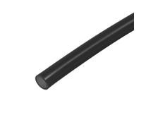 TA-VIGOR Pneumatic Air Tubing, 14mm OD x 10mm ID 1 Meters 3.28ft PU Polyurethane Air Compressor Tube Hose Pipe Black