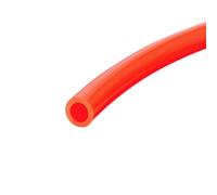 TA-VIGOR Pneumatic Air Tubing, 6mm OD x 4mm ID 5 Meters 16.4ft PU Polyurethane Air Compressor Tube Hose Pipe Red