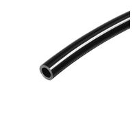 TA-VIGOR Pneumatic Air Tubing, 6mm OD x 4mm ID 5 Meters 16.4ft PU Polyurethane Air Compressor Tube Hose Pipe Black