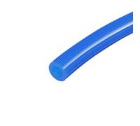 TA-VIGOR Pneumatic Air Tubing, 6mm OD x 4mm ID 5 Meters 16.4ft PU Polyurethane Air Compressor Tube Hose Pipe Blue