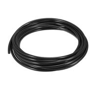 TA-VIGOR Pneumatic Air Tubing, 8mm OD x 5mm ID 7 Meters 22.96ft PU Polyurethane Air Compressor Tube Hose Pipe Black