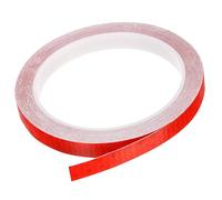 TA-VIGOR Reflective Tape, 0.4 Inch x 26 ft Waterproof Self-Adhesive Warning Tape High Visibility Reflector Strip for Trailers Vehicles Bikes Outdoor Safety Marking, Red