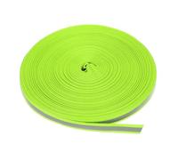 TA-VIGOR Reflective Tape Strip 10mm 50yards, High Visibility Sew-On Reflective Safety Fabric Webbing for Clothing Jackets Uniforms Bags and DIY Projects, Fluorescent Green