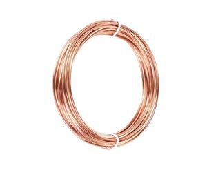 TA-VIGOR Refrigeration Copper Tubing, 2mm OD x 1mm ID x 24.5Ft Soft Coil Copper Tube, Seamless Round Pipe Tubing for HVAC Refrigeration Air Conditioner