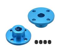 TA-VIGOR Rigid Flange Coupling 8mm Inner Dia, Motor Guide Shaft Coupler H13xD16mm Motor Connector for DIY Parts, 2Pcs