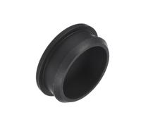 TA-VIGOR Silicone Snap in Locking Hole Plugs, 40.6mm Diameter Hole Stoppers, Rubber Panel Seal Cover Flush Type Panel Round for Kitchen Rubber Bulkheads Waterproof Sealing Plugs, Black