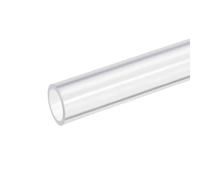 TA-VIGOR Silicone Tube 14mm ID x 18mm OD, 1m / 3.28ft Length Flexible Food Grade Silicone Rubber Tubing Water Air Hose Pipe for Pump Transmission Clear