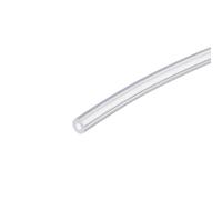 TA-VIGOR Silicone Tube 1mm ID x 3mm OD, 2m / 6.56ft Length Flexible Food Grade Silicone Rubber Tubing Water Air Hose Pipe for Pump Transmission Clear