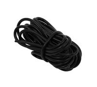 TA-VIGOR Silicone Tube 2.3mm ID x 4mm OD, 5m / 16.4ft Length Flexible Food Grade Silicone Rubber Tubing Water Air Hose Pipe for Pump Transmission Black