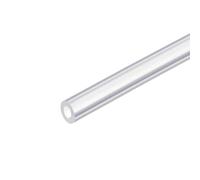 TA-VIGOR Silicone Tube 2.4mm ID x 5.6mm OD, 2m / 6.56ft Length Flexible Food Grade Silicone Rubber Tubing Water Air Hose Pipe for Pump Transmission Clear