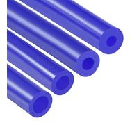 TA-VIGOR Silicone Vacuum Tubing Heater Hose 4mm ID x 10mm OD,6mm ID x 12mm OD,8mm ID x 14mm OD, 10mm ID x 16mm OD 1.5m / 4.92ft Length for Car, Engine Heater Radiator Blue