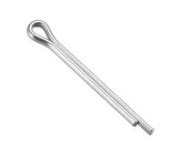 TA-VIGOR Split Cotter Pin, 4mm x 35mm Solid Stainless Steel 2-Prongs Split Pin Fastener Clip Key, 15Pcs Silver