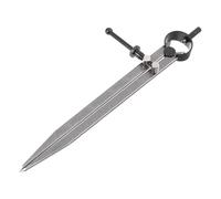 TA-VIGOR Spring Joint Caliper 10 inch / 250mm Adjustable Divider Calipers with Solid Nut, Metal Precision Calipers for Wood Turning, Metalworking, Geometry Layout & Scribing, Flat Leg