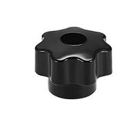 TA-VIGOR Star Knob Grip Handle M6 x 30mm Diameter Brass Insert Female Thread Bakelite Black