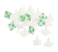 TA-VIGOR Sticky PCB Spacer, 24Pcs Plastic Standoffs Adhesive, Insulated Standoffs Column 0.25" Supporting Height for PC Board, Circuit Board Fixed