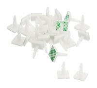 TA-VIGOR Sticky PCB Spacer, 24Pcs Plastic Standoffs Adhesive, Insulated Standoffs Column 0.37" Supporting Height for PC Board, Circuit Board Fixed