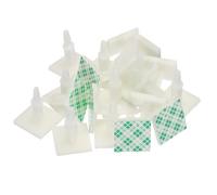 TA-VIGOR Sticky PCB Spacer, 24Pcs Plastic Standoffs Adhesive, Insulated Standoffs Column 0.61" Supporting Height for PC Board, Circuit Board Fixed