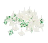 TA-VIGOR Sticky PCB Spacer, 40Pcs Plastic Standoffs Adhesive, Insulated Standoffs Column 0.31" Supporting Height for PC Board, Circuit Board Fixed