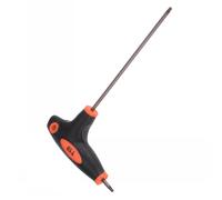 TA-VIGOR T10 T-Handle Torx Key, S2 Steel Torx Wrench Star Key, Anti Tamper Proof Dual End torx Screwdriver, 1 Pack