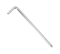 TA-VIGOR T40 Tamper Proof Torx Star Key Bit Wrench, L-Shape Torx Allen Key S2 Steel Wrench with Holes on Both Ends - 1 Pcs