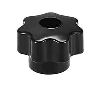 TA-VIGOR Threaded Clamping Knobs M8, Star Head Female Knob Screws Clamping Nuts 40mm Dia Head Knob Grip Handle for Machine Tools Latche, Black