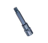TA-VIGOR Triple Square Spline Bit Socket, 1/2" Drive x M12 (12mm) CR-V Key Socket, Premium S2 Steel Bits, Bit with 4" Length for Car, Trucks, Bike Repair(for Hand Use Only)