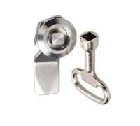 TA-VIGOR Tubular Cam Lock Stainless Steel Cylinder Cabinet Lock with Keys, Security Cam Lock for Mailbox Locker Drawer Electric Box Lift Cabinet Loft Hatch Storage Cabinet Replacement Lock