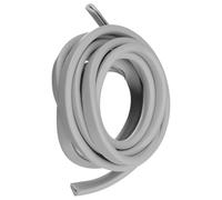 TA-VIGOR U Channel Edge Trim, 6.5ft Length Rubber U Shaped Edge Protector and Edging Strip for 0.5-1.5mm Edge, Flexible Car Door Edge Protector, (5/32" W x 9/32" H) Gray