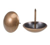 TA-VIGOR Upholstery Tacks Pins 25mm Dia 25mm Antique Decorative Thumb Tacks for Furniture Carpet Nails, Upholstery Nails for Wood, Sofa, Chair, Bed Cork Board and DIY Projects 50pcs