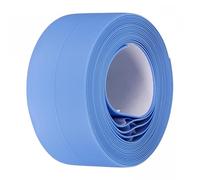 TA-VIGOR Waterproof Seal Caulk Strip Tape Self Adhesive PVC Sealing Tape, Kitchen Bathroom Sink Bathtub Toilet Wall Corner Gap, Mould Proof Flexible Trim Easy to Cut - Blue 38mm x 3.2m