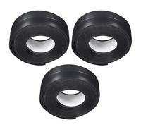 TA-VIGOR Waterproof Seal Caulk Strip Tape Self Adhesive PVC Sealing Tape, Kitchen Bathroom Sink Bathtub Toilet Wall Corner Gap, Mould Proof Flexible Trim Easy to Cut - Black 22mm x 3.2m 3Pcs