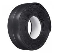 TA-VIGOR Waterproof Seal Caulk Strip Tape Self Adhesive PVC Sealing Tape, Kitchen Bathroom Sink Bathtub Toilet Wall Corner Gap, Mould Proof Flexible Trim Easy to Cut - Black 22mm x 3.2m